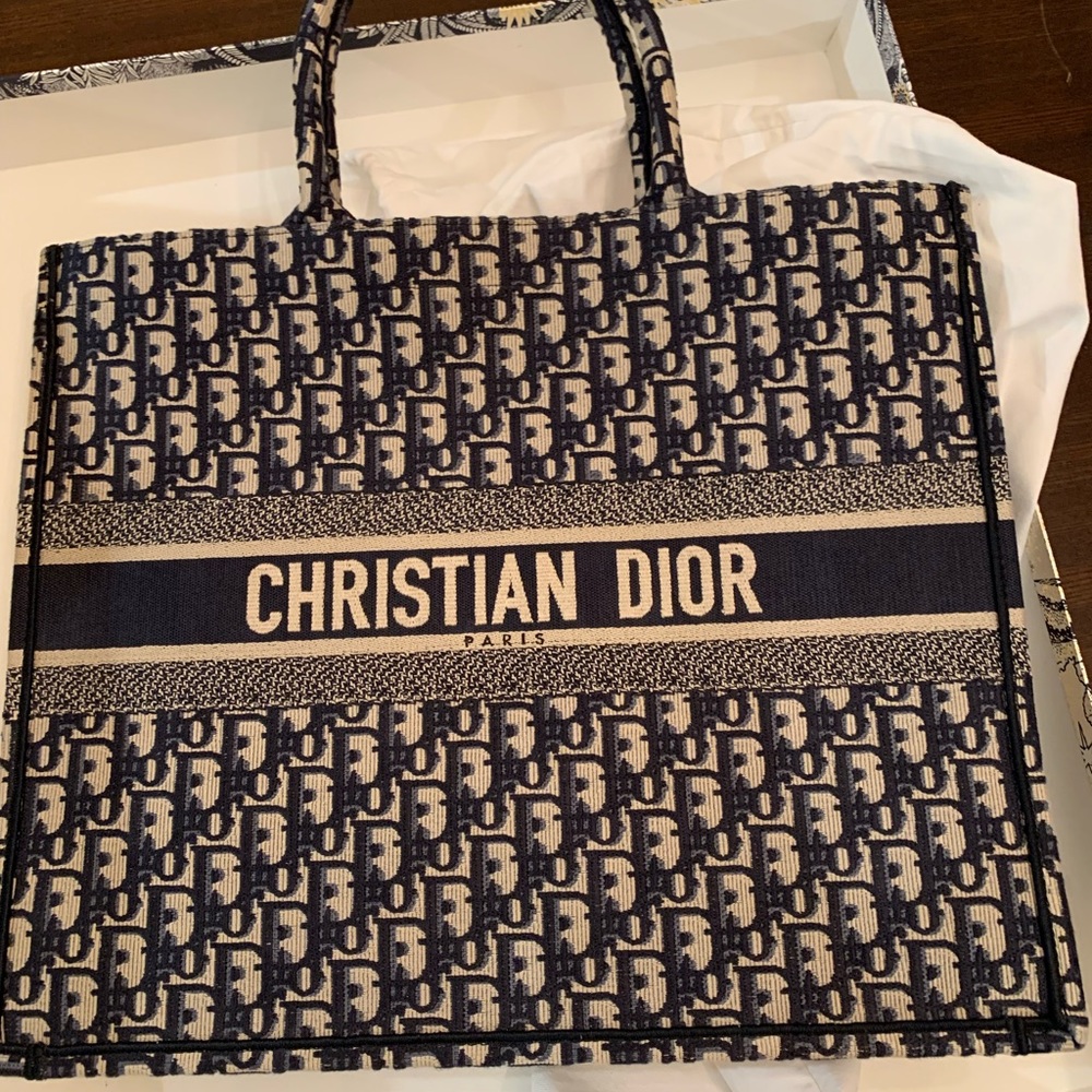 Like New Dior Book Tote!